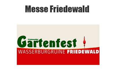 Messe: Gartenfest Wasserburgruine Friedewald